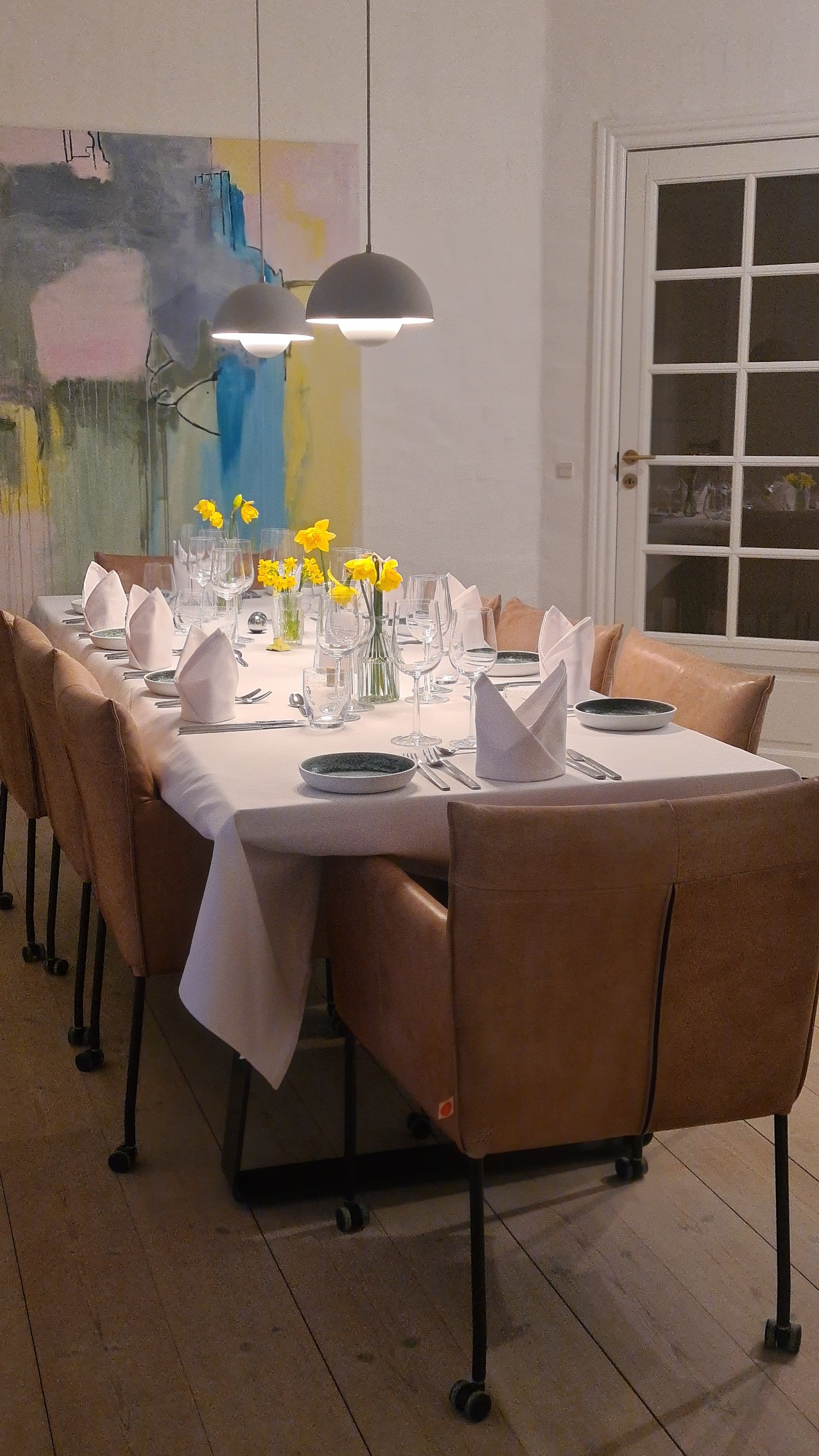 Opsætning ved private dining