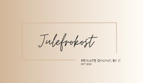 Julefrokost for private og virksomheder